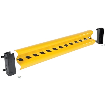 Vestil Guard Rail System Drop, Yllw, 60" GR-H2R-DI-5-YL